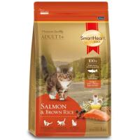 ราคา สมาร์ทฮาร์ทโกลด์แมวแซลมอนและบราวน์ไรซ์ 1กก. SmartHeart Gold Cat Salmon and Brown Rice 1kg. (8850477020153)