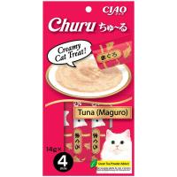 ราคา เชาว์ชุรุครีมแมวเลียเนื้อปลาทูน่ามากูโระ 14กรัม แพค 4 Ciao Chu Ru Tuna Maguro 14g. Pack 4 (8859387701954)