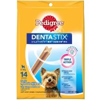 ราคา เพดดิกรีเดนต้าสติกสำหรับสุนัขพันธุ์ตุ๊กตา 120กรัม Pedigree Denta Stix Toy Dogs 120g. (8851393000731)