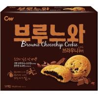 ราคา ซีดับเบิ้ลยูคุ๊กกี้สอดไส้ช็อคโกแลตชิพ 198กรัม CW Bronoir Brownie Chocochip Cookie 198g. (8801204205169)