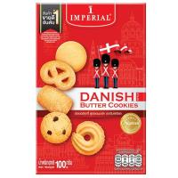 ราคา อิมพีเรียลบัตเตอร์คุกกี้เดนมาร์ค 100กรัม Imperial Danish Butter Cookies 100g. (8850332251685)