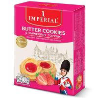 ราคา อิมพีเรียลแยมสตรอเบอร์รี่ทอปปิ้งบัตเตอร์คุกกี้ 60กรัม Imperial cookie60 g (8850332251364)