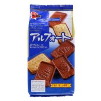 ราคา เบอร์บอนบิสกิตเคลือบช็อกโกแลตนม 104กรัม Bourbon Chocolate Biscuit 104g. (4901360275410)