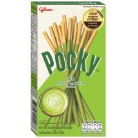 ราคา กูลิโกะป๊อกกี้บิสกิตแท่งรสมิลค์กี้มัทฉะชาเขียว 35กรัม Glico Pocky Matcha Green Tea 35g. (8851019010038)