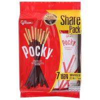 ราคา กูลิโกะป๊อกกี้แชร์แพ็ครสช็อกโกแลต 140กรัม Glico Pocky Share Pack Chocolate 140g. (8851019010625)