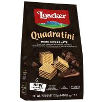 ราคา ล็อคเกอร์เวเฟอร์ดาร์กช็อกโกแลต 125กรัม Loacker Ouadratini Dark Chocolate Wafer 125g. (8000380142460)