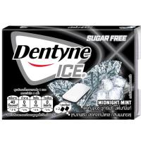 ราคา เดนทีนหมากฝรั่งไอซ์ชูการ์ฟรีมิดไนท์มิ้นท์ 11.2 กรัม Dentyne Ice Sugar Free Midnight Mint 11.2g. (7622201704483)
