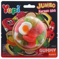 ราคา ยูปี้จัมโบ้โคเรียนบาร์บีคิวกัมมี่ 80กรัม Yupi Jumbo Korean BBQ Gummy 80g. (8992741907316)