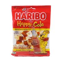 ราคา ฮาริโบ้กัมมี่กลิ่นโคล่ารูปขวด 160กรัม Haribo Happy Cola Gummy 160g. (8691216090521)