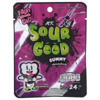 ราคา เอ็มเคกัมมี่เยลลี่ซาวร์กู๊ดกลิ่นองุ่นเคียวโฮ 24กรัม MK Sour Good Gummy Kyoho Grape 24g. (8859513600717)