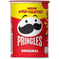 ราคา พริงเกิลส์มันฝรั่งทอดกรอบ 42กรัม Pringles Potato Chips Original 42g. (8886467100239)