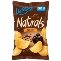 ราคา ลอเรนซ์มันฝรั่งแผ่นทอดกรอบรสบาลซามิค 100กรัม Lorenz Natural Balsamico Potato Chips 100g. (4018077712418)