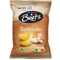 ราคา เบรทส์มันฝรั่งแผ่นทอดกรอบรสชีส 125กรัม Brets Tartiflette Flavour Potato Crisps 125g. (3497917003380)