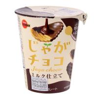 ราคา เบอร์บอนจาก้ามันฝรั่งทอดกรอบเคลือบช็อคโกแลตชนิดแผ่น 37กรัม Bourbon Jaga Choco Potato 37g. (4901360357604)