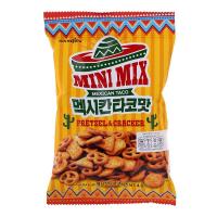 ราคา ซัมจินเพรทเซลมินิแครกเกอร์อบกรอบรสเม็กซิกัน 65กรัม Samjin Pretzel Mini Cracker Mexican Taco 65g. (8809260947344)