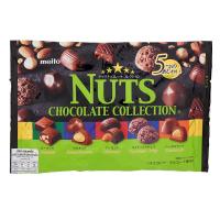 ราคา เมโตะชนมช็อกโกแลตสอดไส้ถั่วรวม 102กรัม Meito Nuts Collection Chocolate 102g. (4902757161507)