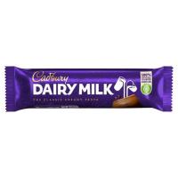 ราคา แคดบิวรีแดรี่มิลค์ช็อกโกแลตนม 45กรัม Cadbury Dairy Milk Chocolate 45g. (7622300743574)