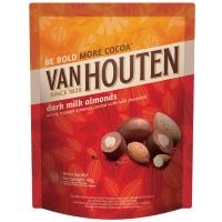 ราคา แวนฮูเต็นดาร์กมิลค์ช็อกโกแลตอัลมอนด์เต็มเม็ด 40กรัม Van Houten Dark Milk Almonds Coated Chocolate 40g. (8991001503695)
