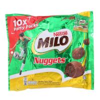 ราคา ไมโลนักเก็ตส์ปาร์ตี้แพคขนมหวานรสช็อกโกแลต 150กรัม Milo Nuggets Party Packs Chocolate 150g. (9556001222664)