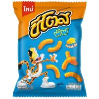 ราคา ชีโตสข้าวโพดอบกรอบพัฟรสชีสซี่ชีส 66กรัม Cheetos Puffs Corn Snack Cheesy Cheese Flavor 66g. (8850718820672)