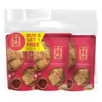 ราคา เจ้าสัวข้าวตังหน้าหมูหยองพริกเผา 80กรัม แพค 6 Chao Sua Rice Cracker with Spicy Pork Floss 80g. Pack 6 (8852240151842)