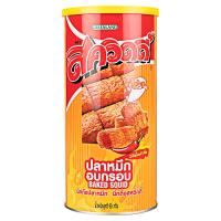 ราคา สควิดดี้ปลาหมึกอบกรอบปรุงรสเผ็ดสะเด็ด 90กรัม Squidy Baked Squid Hot and Spicy 90g. (8855588110250)