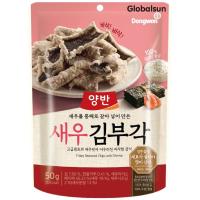 ราคา ยังบันขนมสาหร่ายทอดกรอบรสกุ้ง 50กรัม Yangban Crispy Seaweed Chips with Shrimp 50g. (8801047228608)