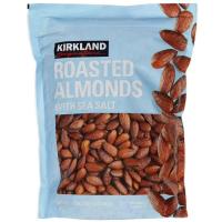 ราคา เคิร์กแลนด์ซิกเนเจอร์โรสเต็ดอัลมอนดืวิทซีซอลท์ 1130กรัม Kirkland Signature Roasted Almonds With Sea Salt 1130g. (196633966339)