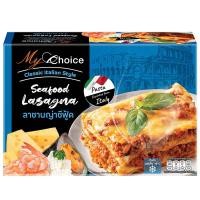 ราคา มายช้อยส์ลาซานญ่าซีฟู้ด 200กรัม My Choice Seafood Lasagna 200g. (8853474083145)