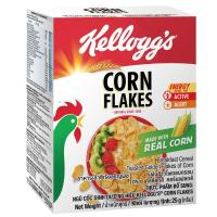ราคา เคลล็อกส์อาหารเช้าคอร์นเฟลกส์ 25กรัม Kelloggs Cereal Cornflakes 25g. (9310055601024)