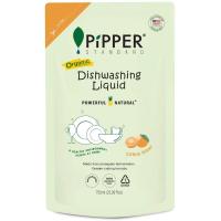 ราคา พิพเพอร์สแตนดาร์ดผลิตภัณฑ์ล้างจานธรรมชาติกลิ่นซิตรัส 750มล. Pipper Standard Dish Washing Liquid Natural Citrus 750ml. (8859160501436)