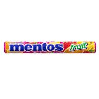 ราคา เมนทอสลูกอมผลไม้ 37กรัม Mentos Candy Fruity 37g. (8990800200057)