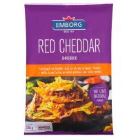 ราคา เอ็มบอร์คเรดเชดด้าชีสเชรดเด็ดชีสชนิดขูด 200กรัม Emborg Red Cheddar Shredded Cheese 200g. (5701215035027)