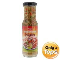 ราคา ท็อปส์น้ำจิ้มซีฟู้ด 180กรัม Tops Seafood Dipping Sauce 180g. (8853474058341)