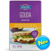 ราคา เอ็มบอร์กเกาดาสไลซ์ 150กรัม Emborg Gouda Slices 150g. (5701215035249)