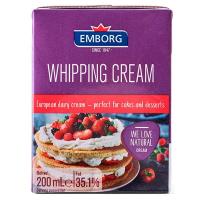 ราคา เอ็มบอร์คเดรี่วิปปิ้งครีม 200มล. Emborg Dairy Whipping Cream 200ml. (5701215046375)