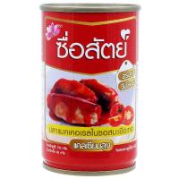 ราคา ซื่อสัตย์ปลาแมคเคอเรลในซอสมะเขือเทศ 155กรัม Sue Sat Mackerel in Tomato Sauce 155g. (8858850000549)