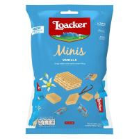 ราคา ล็อกเกอร์มินิวนิลลาเวเฟอร์ 80กรัม Loacker Minis Vanilla Wafer 80g. (8000380156139)