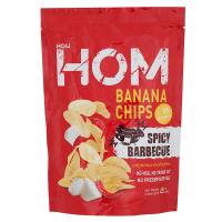 ราคา หอมกล้วยหอมทองกรอบรสบาร์บีคิว 40กรัม Hom Japanese BBQ Banana Chips 40g. (8857200140515)
