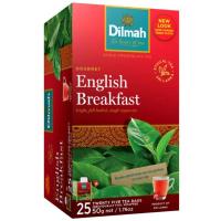 ราคา ดิลมาชาอิงลิชเบรกฟาส์ 2กรัม 25ซอง Dilmah English Breakfast Tea 25g. 25pcs. (9312631124835)