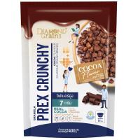 ราคา ไดมอนด์เกรนส์กราโนล่าพรีกซ์ครันชี่รสโกโก้ 400กรัม Diamondgrains Granola Prex Crunchy Cocoa Flavour 400g. (8859114905549)