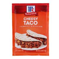 ราคา แม็คคอร์มิคชีสซี่ทาโก้ซีซั่นนิ่งมิกซ์ 31กรัม McCormick Chessy Taco Sessoning Mix 31g. (52100451503)