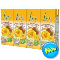 ราคา ไอวี่น้ำเก๊กฮวยผสมหล่อฮั้งก้วย 170มล. แพค 4 Ivy Chrysanthemum and Luo Han Guo Drink 170ml. Pack 4 (8859645300813)