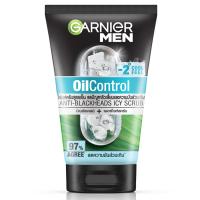 ราคา การ์นิเย่เม็นเทอร์โบไลท์ออยล์คอนโทรลไอซี่สครับโฟม 100มล. Garnier Men Turbo Light Oil Control Icy Scrub Foam 100ml. (8992304009204)