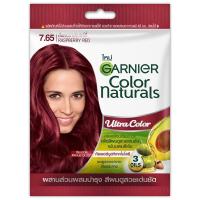 ราคา การ์นิเย่ครีมเปลี่ยนสีผมแนทเชอรัลส์สีแดงราสเบอร์รี่ Garnier Naturals Raspberry Red Hair Color (8901526603756)