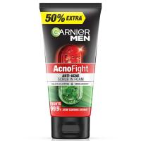 ราคา การ์นิเย่เมนแอคโนไฟท์แอนตี้แอคเน่12อิน1สครับโฟม 150มล. Garnier Men Acno Fight Anti Acne 12 In 1 Scrub Foam 150ml. (8992304083976)