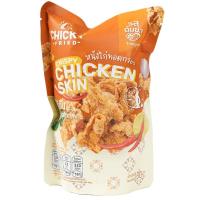 ราคา ชิคกี้ฟรายด์หนังไก่ทอดกรอบรสต้มยำ 30กรัม Chicky Fried Crispy Chicken Skin Tomyum Flavour 30g. (8857200569743)