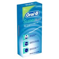 ราคา ออรัลบีไหมขัดฟันซูเปอร์ฟลอสมินท์ Oral B Dental Super Floss Mint (300410825706)