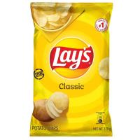 ราคา เลย์มันฝรั่งทอดกรอบรสคลาสสิค 170กรัม Lays Classic Potato Chips 170g. (1200108000042)