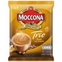 ราคา มอคโคน่าทรีโอโกลด์กาแฟปรุงสำเร็จชนิดผง 15.8กรัม แพค 8ซอง Moccona Trio Instant Coffee Mixed Gold 15.8g. Pack 8sachets (8851753098125)
